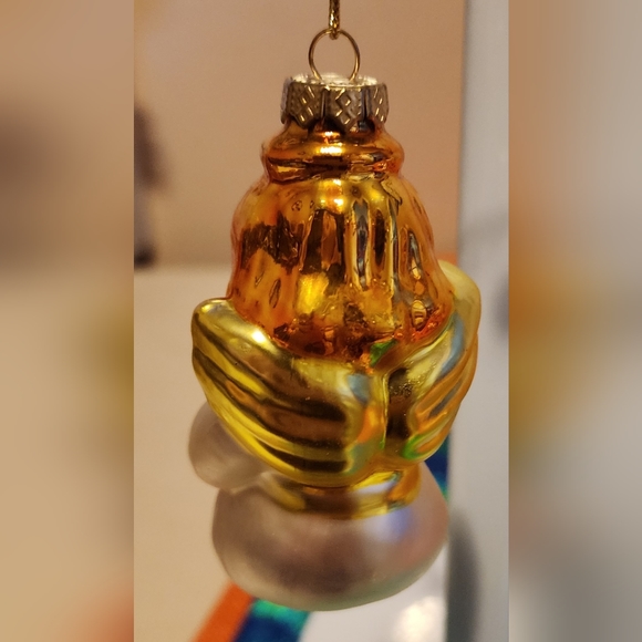 Angel Vintage Mercury blown Glass Christmas holiday ornament BENIFITS CHARITY - Picture 2 of 4